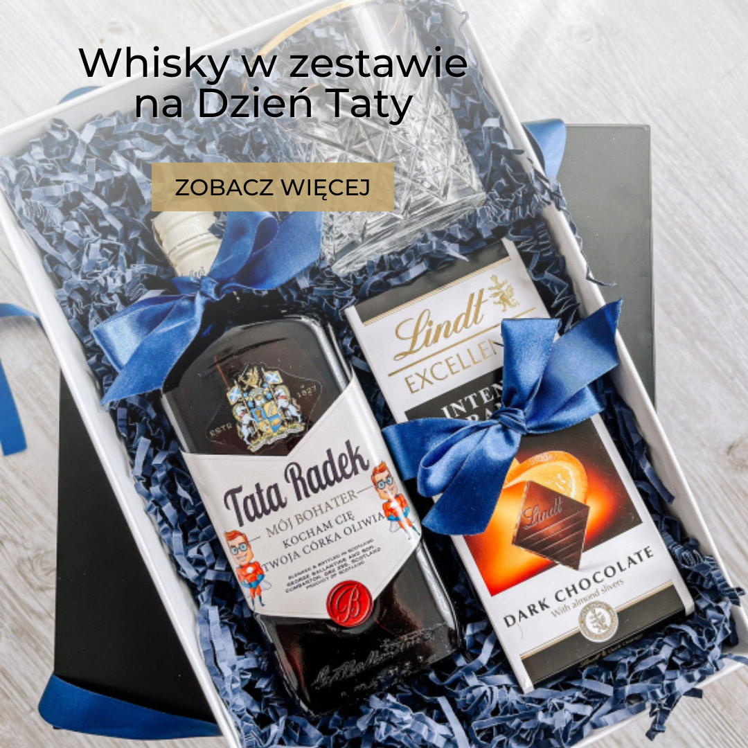 whisky w zestawie dla taty